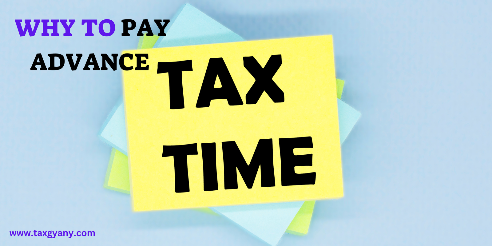 Pay Advance Tax