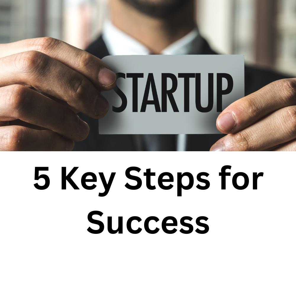 STRATUP 5 KEY STEPS FOR SUCCESS