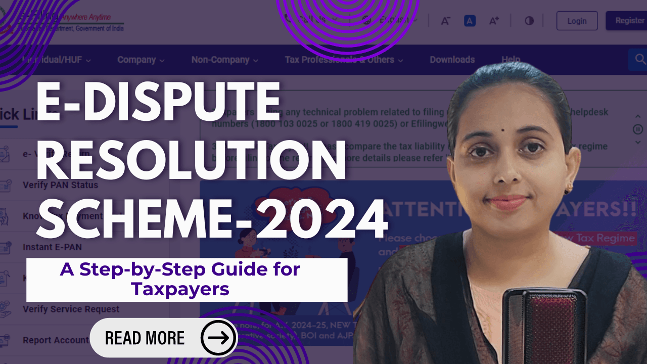 CBDT Rolls Out e-Dispute Resolution Scheme