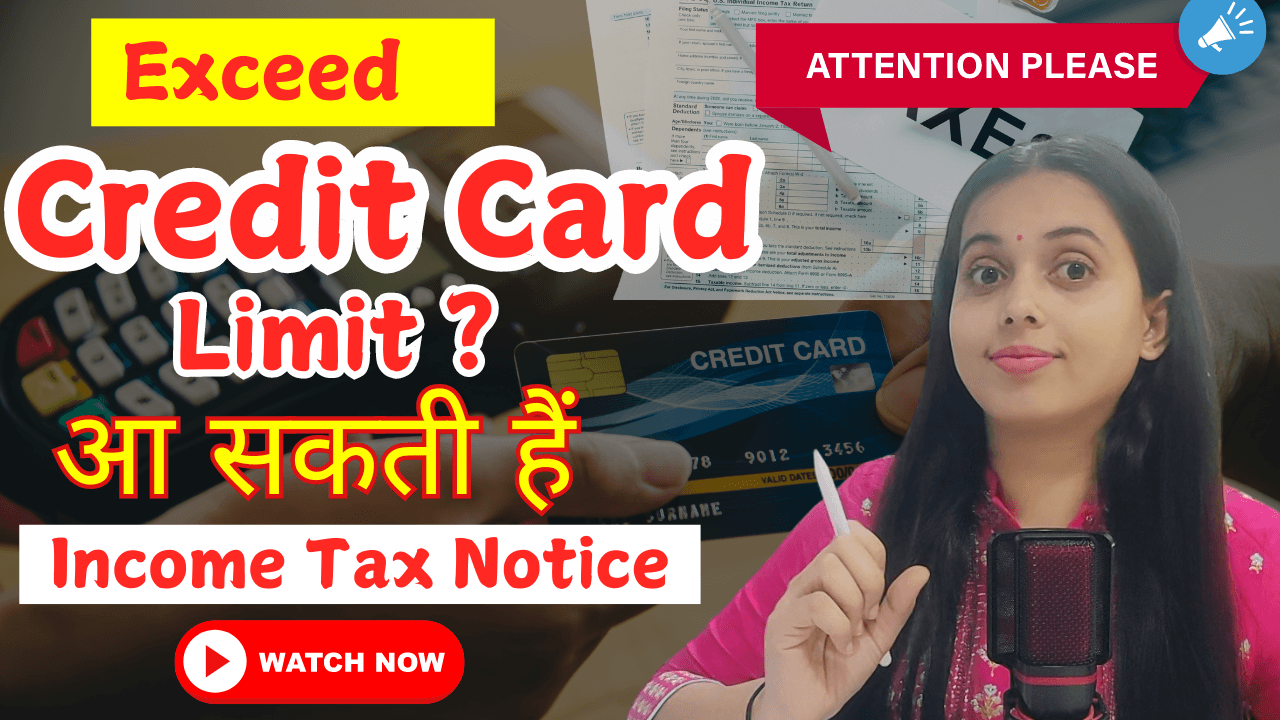 Credit Card Details in Your Income Tax Return to Avoid Notices