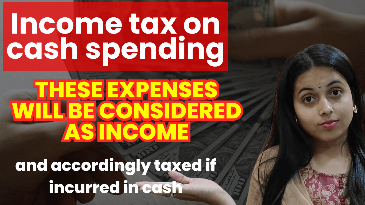 Income tax on cash spending