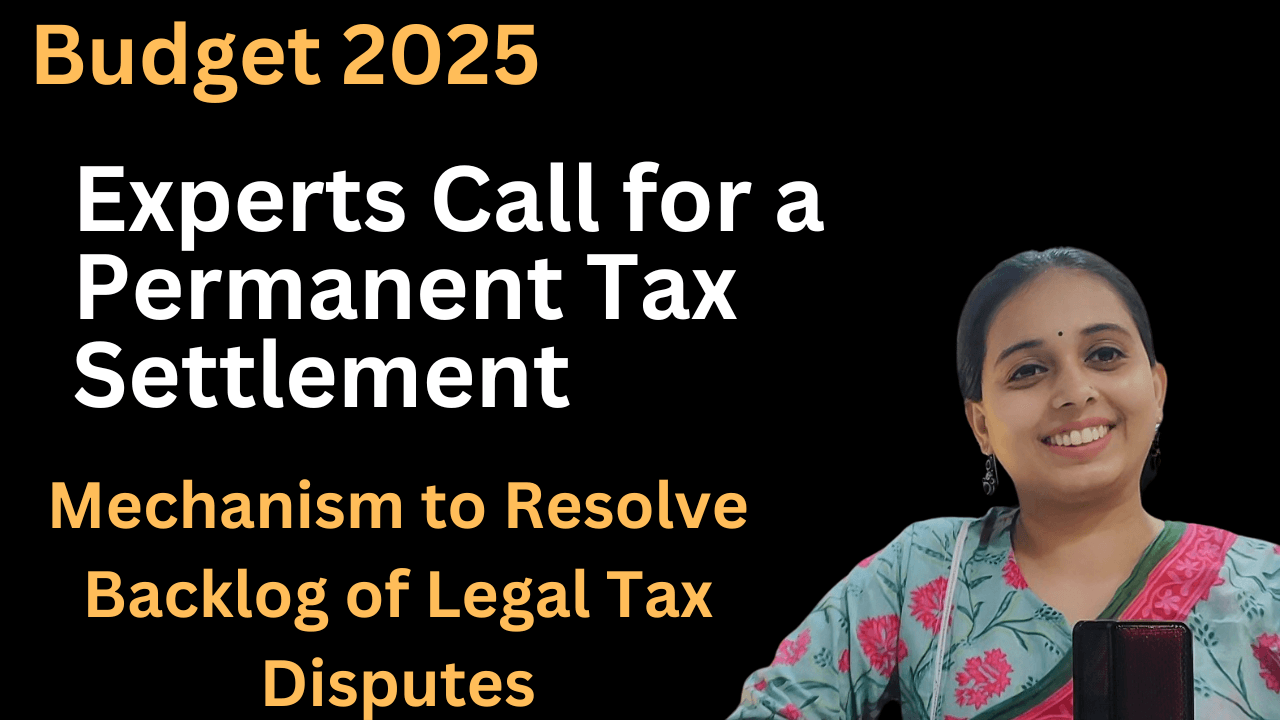 Resolve Backlog of Legal Tax Disputes