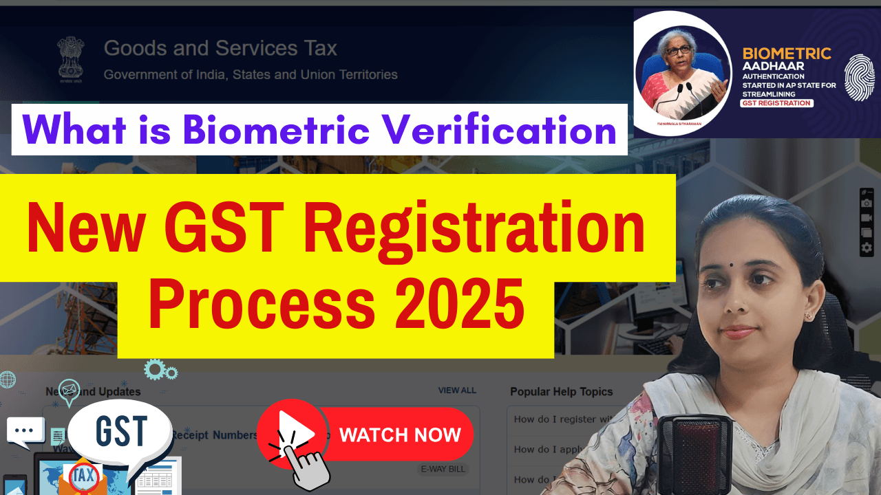 New GST Registration Process 2025