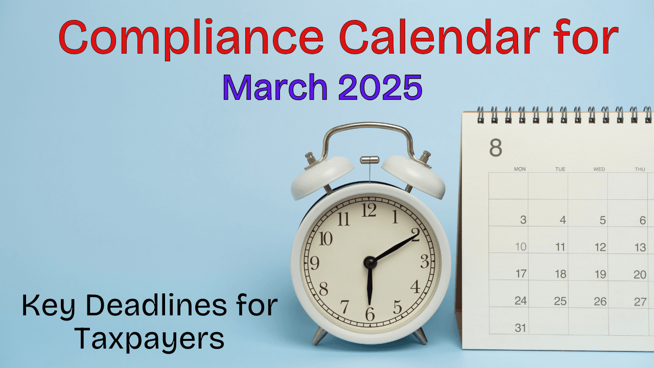 Compliance Calendar for March 2025