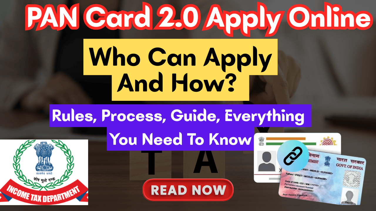 PAN Card 2.0 Apply Online