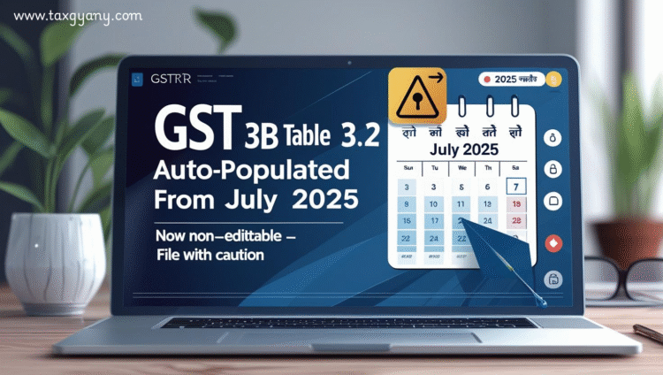 GST Update: Changes in Table 3.2 of GSTR-3B from July 2025 – What You ...